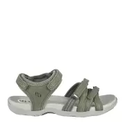 Dame Sandaler - GREEN COMFORT - Green Comfort Corsica w. slim velcro straps 421020Q30-042