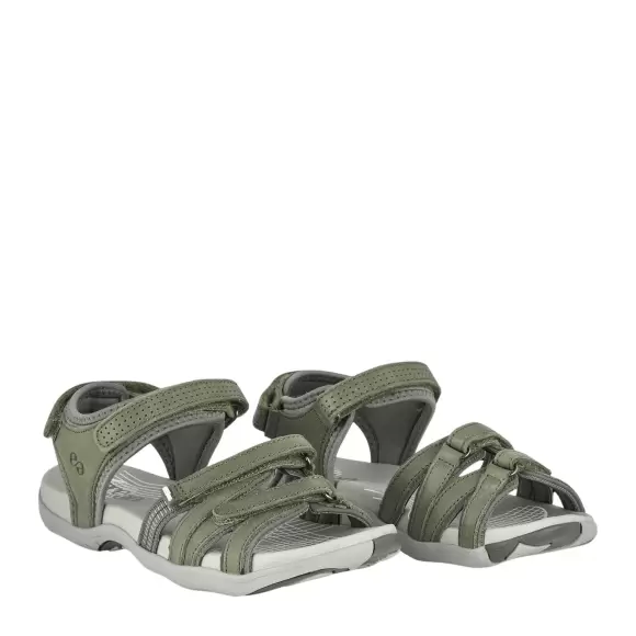 Dame Sandaler - GREEN COMFORT - Green Comfort Corsica w. slim velcro straps 421020Q30-042