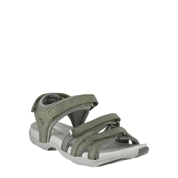 Dame Sandaler - GREEN COMFORT - Green Comfort Corsica w. slim velcro straps 421020Q30-042