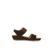 Dame Sandaler - CASHOTT COPENHAGEN - Cashott CASAVA Button Sandal Suede 61202745