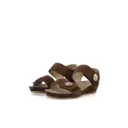 Dame Sandaler - CASHOTT COPENHAGEN - Cashott CASAVA Button Sandal Suede 61202745