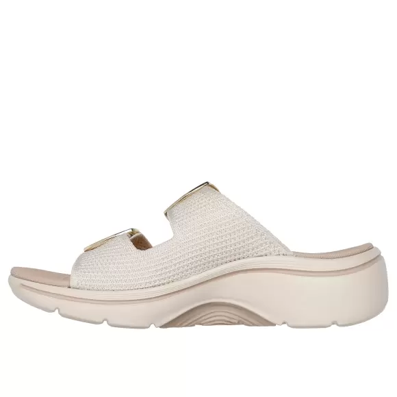 Dame Sandaler - SKECHERS - Skechers GO WALK Arch Fit 2.0 Sandal 140871 NAT
