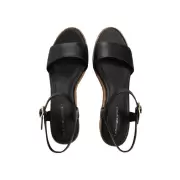 Dame Sko - Tommy Hilfiger - Tommy Hilfiger MID WEDGE ESPAD LEATHER FW0FW09340BDS