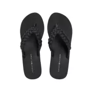 Dame Sandaler - Tommy Hilfiger - Tommy Hilfiger WEDGE BRAIDED SUMMER SANDAL FW0FW09198BDS