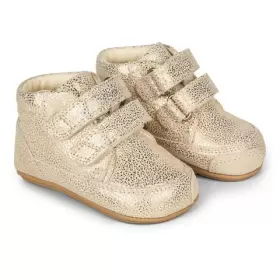 Børnesko - BUNDGAARD - Bundgaard Prewalker Ivory Gold BG501024_1204