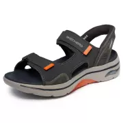 Herre Sandaler - SKECHERS - Skechers Go Walk Arch Fit 2.0 Sandal 229391 OLV
