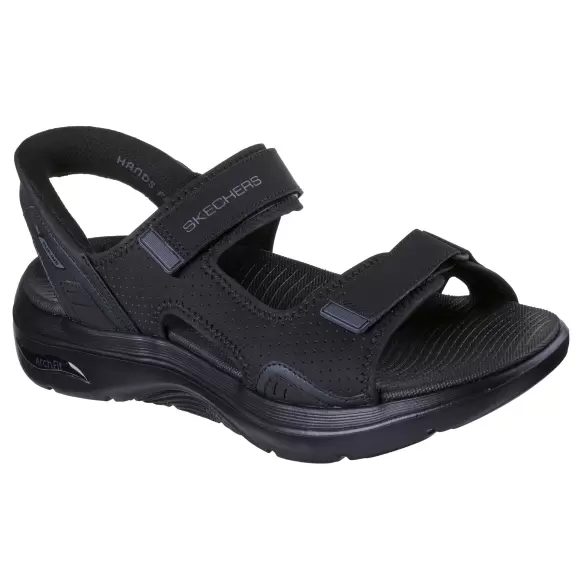 Herre Sandaler - SKECHERS - Skechers Go Walk Arch Fit 2.0 Sandal 229391 BBK