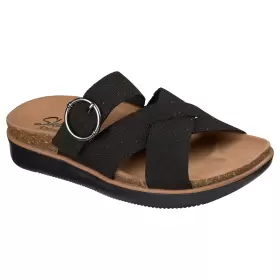 Dame Sandaler - SKECHERS - Skechers Lifted Comfort-Charming Spark 119870 BLK