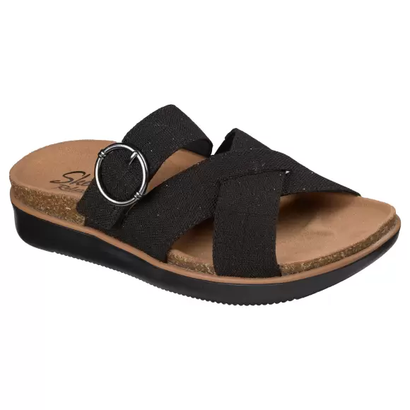 Dame Sandaler - SKECHERS - Skechers Lifted Comfort-Charming Spark 119870 BLK Dame Sandaler - SKECHERS - Skechers Lifted Comfort-Charming Spark 119870 BLK