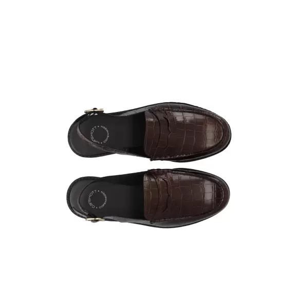 Dame Sko - CASHOTT COPENHAGEN - Cashott Copenhagen CASROBERTA Slingback Loafer 61252545