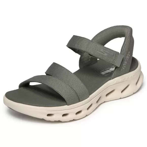 Dame Sandaler - SKECHERS - Skehers Slip-ins: Go Walk Glide-Step 2 141269 OLV