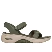 Dame Sandaler - SKECHERS - Skechers Go Walk Arch Fit 2.0 Sandal 140893 OLV