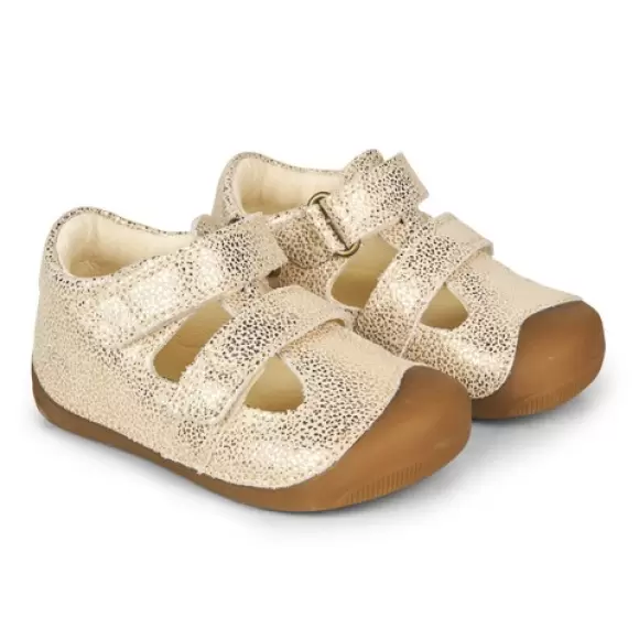 Børne Sandaler - BUNDGAARD - Bundgarrd Petit Summer Ivory Gold BG202257_1204