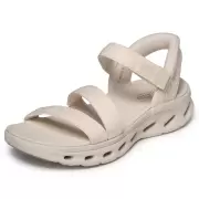 Dame Sandaler - SKECHERS - Skechers Slip-ins: Go Walk Glide-Step 2 141269 NAT