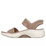 Dame Sandaler - SKECHERS - Skechers Go Walk Arch Fit 2.0 Sandal 140844 TAN