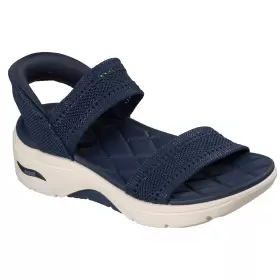 Dame Sandaler - SKECHERS - Skechers Go Walk Arch Fit 2.0 Sandal 140844 NVY