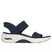 Dame Sandaler - SKECHERS - Skechers Go Walk Arch Fit 2.0 Sandal 140844 NVY