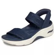Dame Sandaler - SKECHERS - Skechers Go Walk Arch Fit 2.0 Sandal 140844 NVY