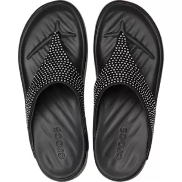 Dame Slippers - CROCS - Crocs Getaway Gems Triangle Flip 212335-001