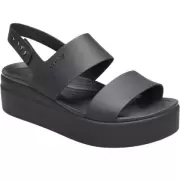 Dame Sandaler - CROCS - Crocs Brooklyn Low Wedge 206453-060