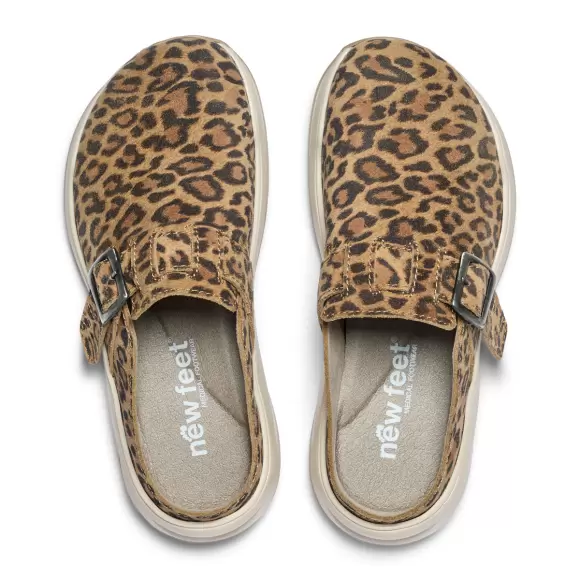 Dame Slippers - NEW FEET - New Feet 261-22-9535 WIDE