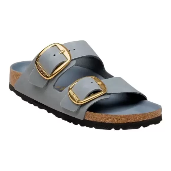 Dame Slippers - BIRKENSTOCK - Birkenstock Arizona Big Buckle Oiled Leath 1032071