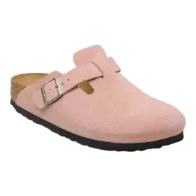 Dame Slippers - BIRKENSTOCK - Birkenstock Boston Suede Leather Unisex 1031635
