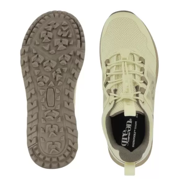 Dame Sneakers - GREEN COMFORT - Green Comfort Track n' trail woman elastic 3 231015Q62-051