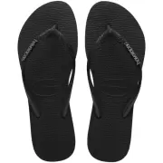 Dame Slippers - Havaianas - Havaianas Slim Glitter II HAW4146975-1069