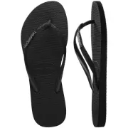 Dame Slippers - Havaianas - Havaianas Slim Glitter II HAW4146975-1069