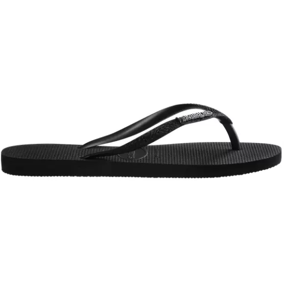 Dame Slippers - Havaianas - Havaianas Slim Glitter II HAW4146975-1069