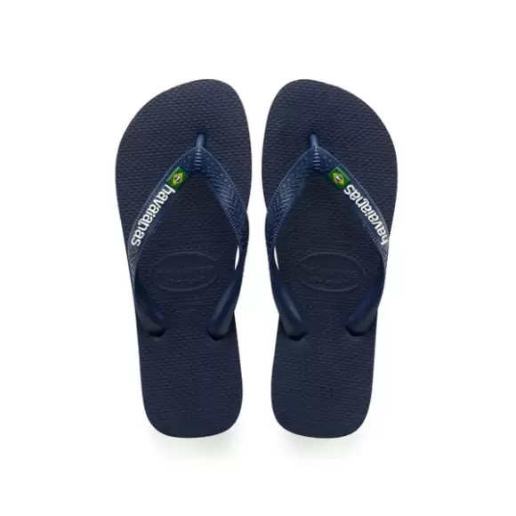 Dame Slippers - Havaianas - Havaianas Brasil Logo HAU4110850-0555