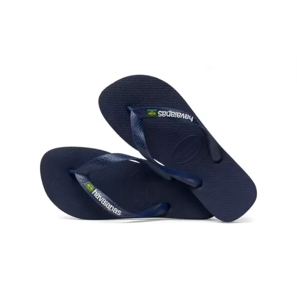 Dame Slippers - Havaianas - Havaianas Brasil Logo HAU4110850-0555