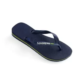 Dame Slippers - Havaianas - Havaianas Brasil Logo HAU4110850-0555