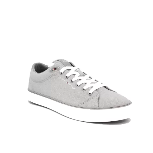 Herre Sneakers - Tommy Hilfiger - TH HI VULC CORE LOW CHAMBRAY FM0FM05818PRY Herre Sneakers - Tommy Hilfiger - TH HI VULC CORE LOW CHAMBRAY FM0FM05818PRY