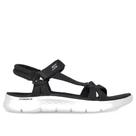 Dame Sandaler - SKECHERS - Skechers Go Walk Flex Sandal 141451 BKW