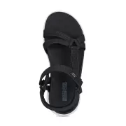 Dame Sandaler - SKECHERS - Skechers Go Walk Flex Sandal 141451 BKW
