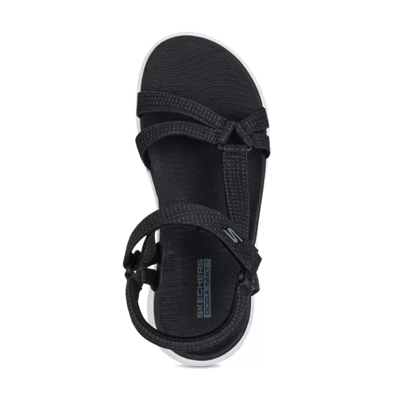 Dame Sandaler - SKECHERS - Skechers Go Walk Flex Sandal 141451 BKW