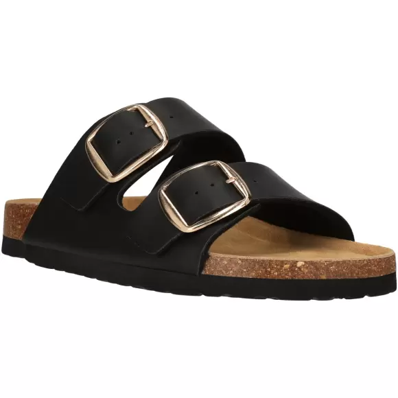 Dame Sandaler - NOU - Nou Bundao W Cork Sandal V2 NOU212266-1001A Dame Sandaler - NOU - Nou Bundao W Cork Sandal V2 NOU212266-1001A