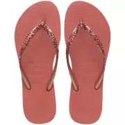 Dame Slippers - Havaianas - Havaianas Slim Glitter II HAW4146975-1121