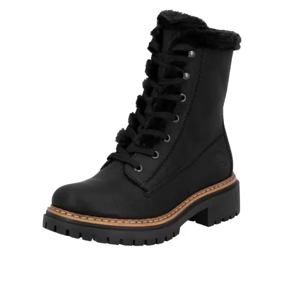 Dame Støvler - RIEKER - RIEKER 72625-00 Dame Støvler - RIEKER - RIEKER 72625-00