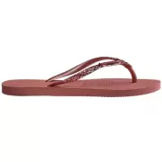 Dame Slippers - Havaianas - Havaianas Slim Glitter II HAW4146975-1121