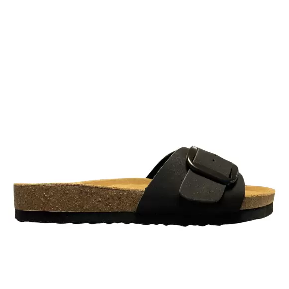 Dame Sandaler - SKVULP - SKVULP Biosandal big buckle 2004-86 SORT