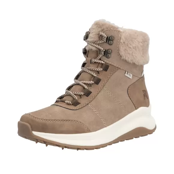 RIEKER Z0902-64 BEIGE 38 female DAME > Dame Støvler