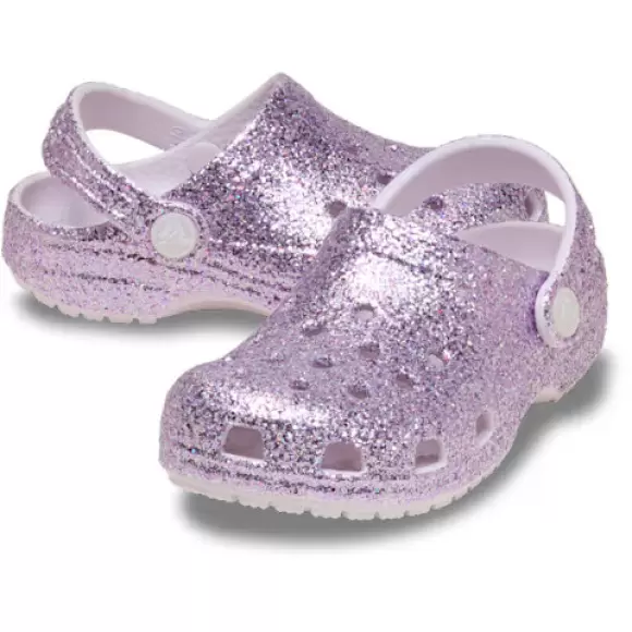 Børn - Clogs - CROCS - CROCS Classic Chunky Glitter Clog T 211940-5DK