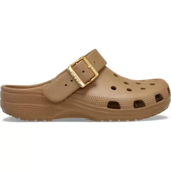 Dame Træsko - CROCS - CROCS Classic Metallic Buckle Clog 213543-2EY
