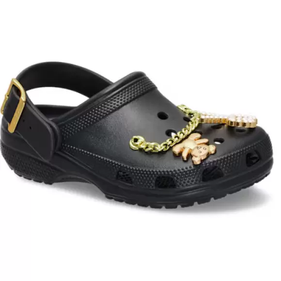 Dame Træsko - CROCS - CROCS Classic Metallic Buckle Clog 213543-001