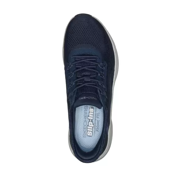 Dame Sneakers - SKECHERS - SKECHERS Relaxed Fit: Slip-ins: D'Lux Comfort 2.0 - Supernova 104494 NVY