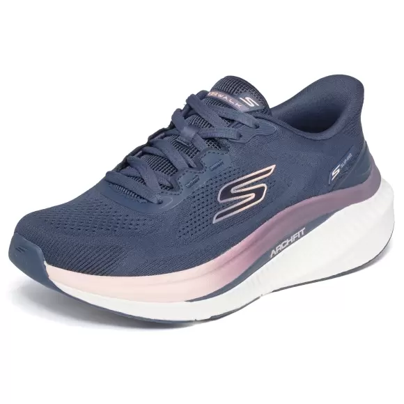 Dame Sneakers - SKECHERS - SKECHERS GO WALK MAX CUSHIONING ARCH F 125593 NVY