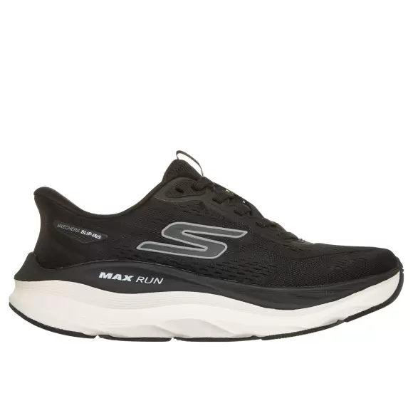 Dame Sneakers - SKECHERS - SKECHERS Slip-ins: Max Cushioning - Max Run 129200 BKW